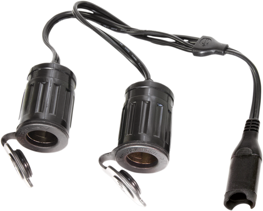 Câble Tecmate Optimate SAE/2 X Prise Auto 12'' (O-26)