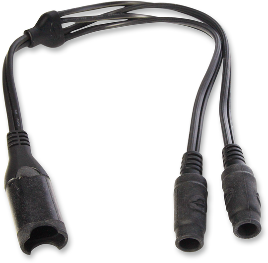 Câble Tecmate Optimate 10A SAE/ 2 X DC2.5 12'' (O-35)