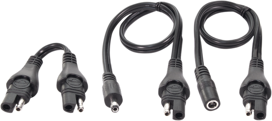 Kit de 3 câbles Tecmate Optimate SAE vers DC 2,5 mm (O-67)