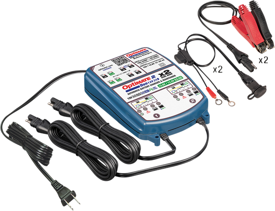 Tecmate Optimate 2 Duo X 2 Banque (TM-571)