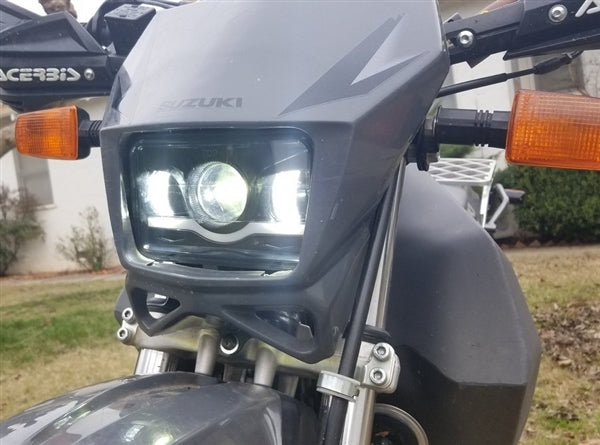 JNS Engineering Suzuki DR650 & DRZ400 LED Headlight Kit
