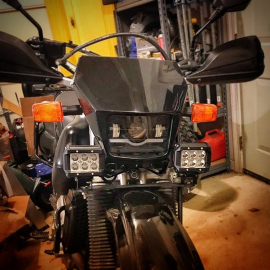 JNS Engineering Suzuki DR650 & DRZ400 LED Headlight Kit