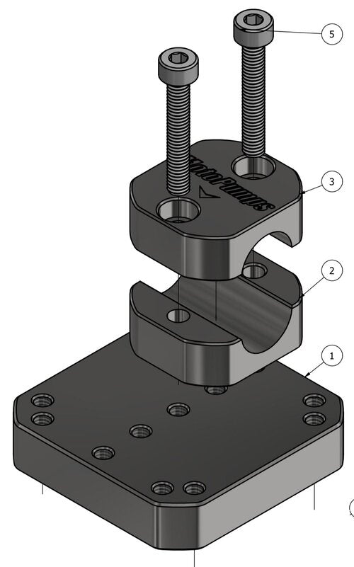 MotoPumps GPS Mount – Dualsport Plus
