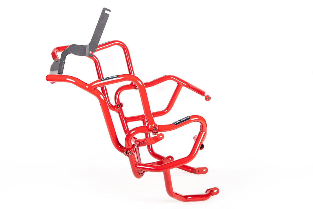Outback Motortek Ducati Multistrada V4 – Crash Bars Combo Red