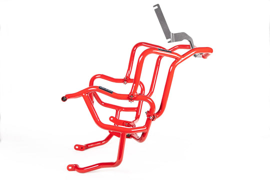 Outback Motortek Ducati Multistrada V4 – Crash Bars Combo Red