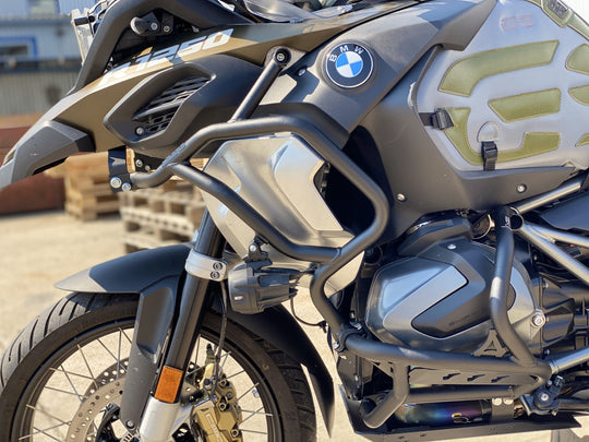 Outback Motortek BMW R1250GSA – Combo Protection Ultime Blanc