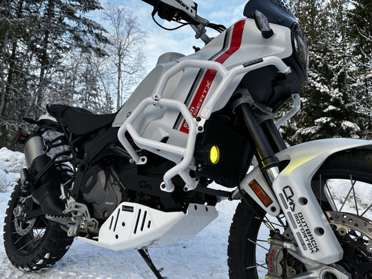 Outback Motortek Ducati DesertX – Ultimate Protection Combo White