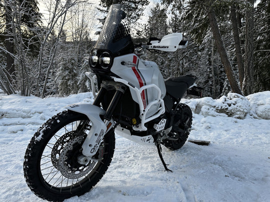 Outback Motortek Ducati DesertX – Ultimate Protection Combo White
