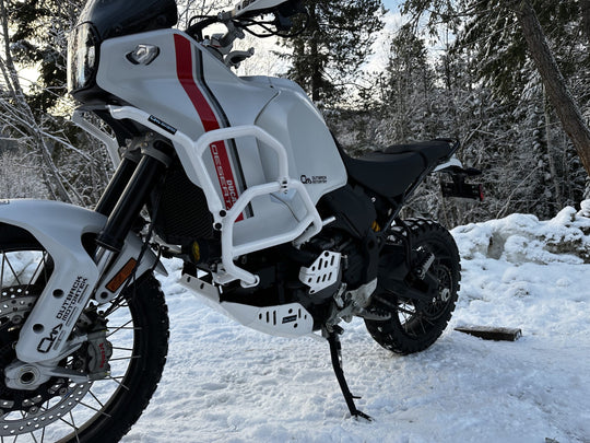 Outback Motortek Ducati DesertX – Ultimate Protection Combo White