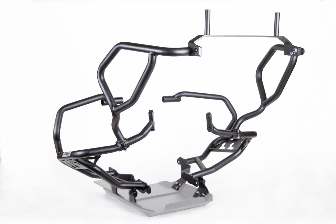 Outback Motortek BMW R1250GS – Crash Bars Combo Blanc