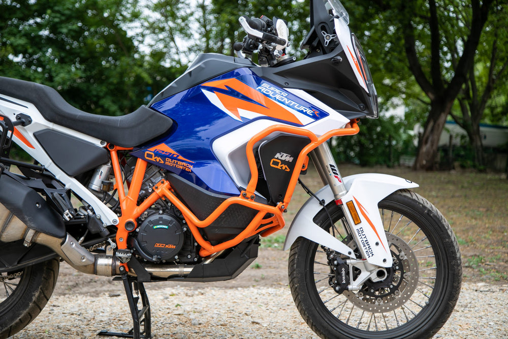 Outback Motortek KTM 1290 Super Adventure – Crash Bars Combo Orange