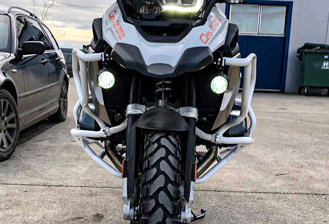 Outback Motortek BMW R1250GSA – Combo Protection Ultime Blanc