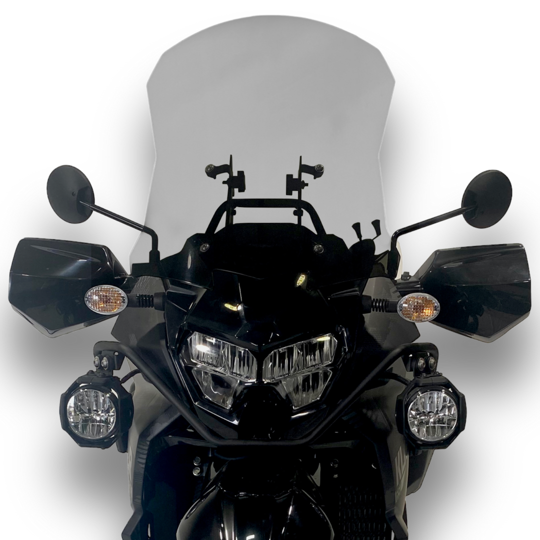 Système de pare-brise réglable Madstad pour Kawasaki KLR650 (2022 et plus)