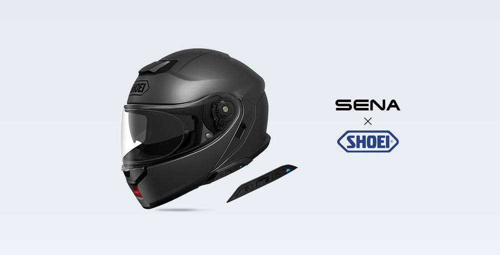 Sena SRL3 Bluetooth Comm System for Shoei – Dualsport Plus